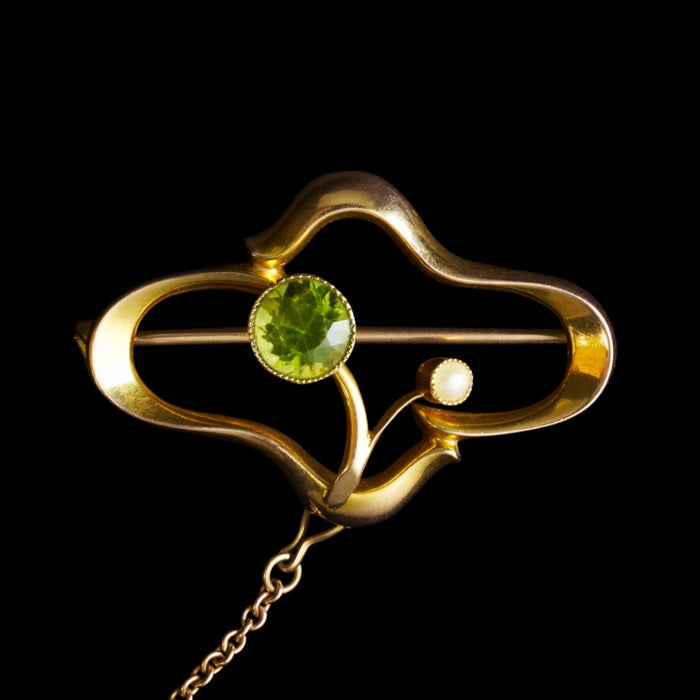 Pearl Set Brooch