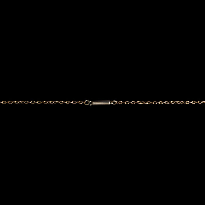 Buy Edwardian 9ct Gold Pale Blue Topaz Spectacle-Set Necklace