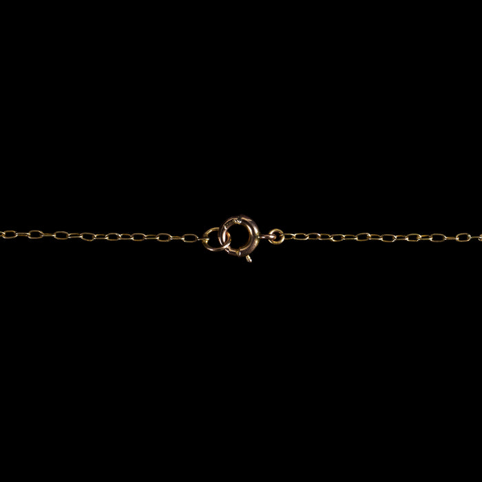 Fine 9ct Yellow Gold Curb Chain Necklace, 40 cm