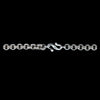 Close-up of 990 silver hallmark on Sheppard’s crook clasp